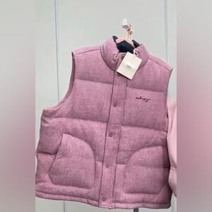 Madhappy Dusty Rose Puffer Vest
